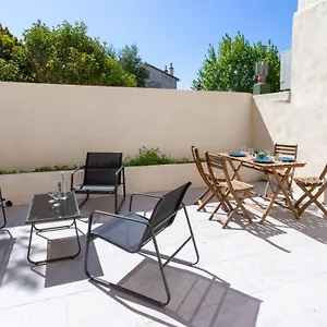 Maxbnb - Climatisé - Grand 37m2&terrasse 30m2 - Est Appartement